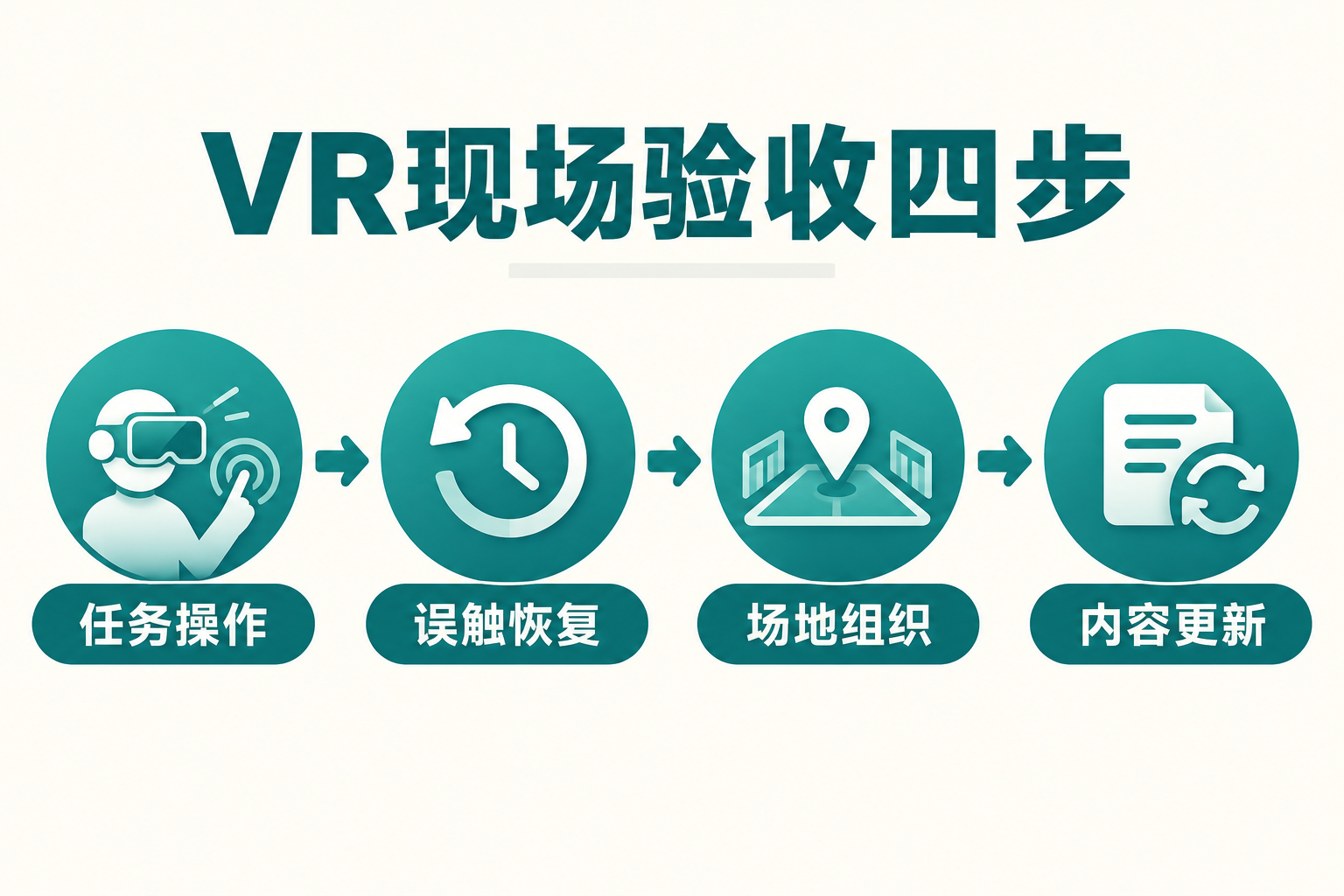VR现场验收四步