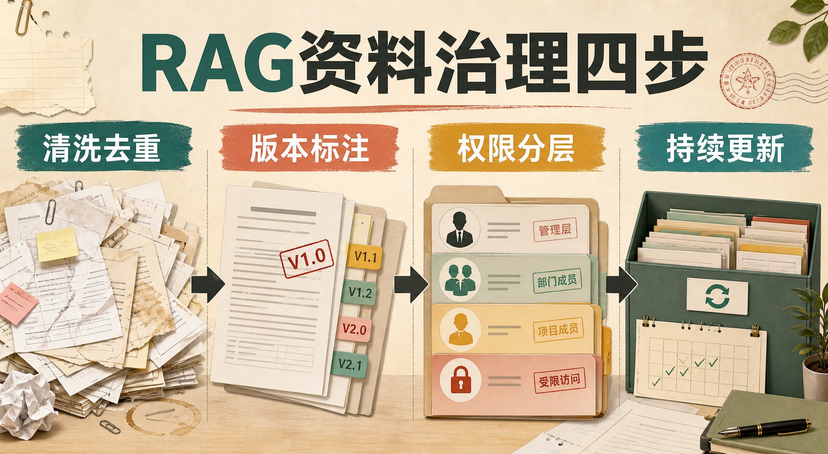 企业RAG知识库资料治理的版本权限更新流程