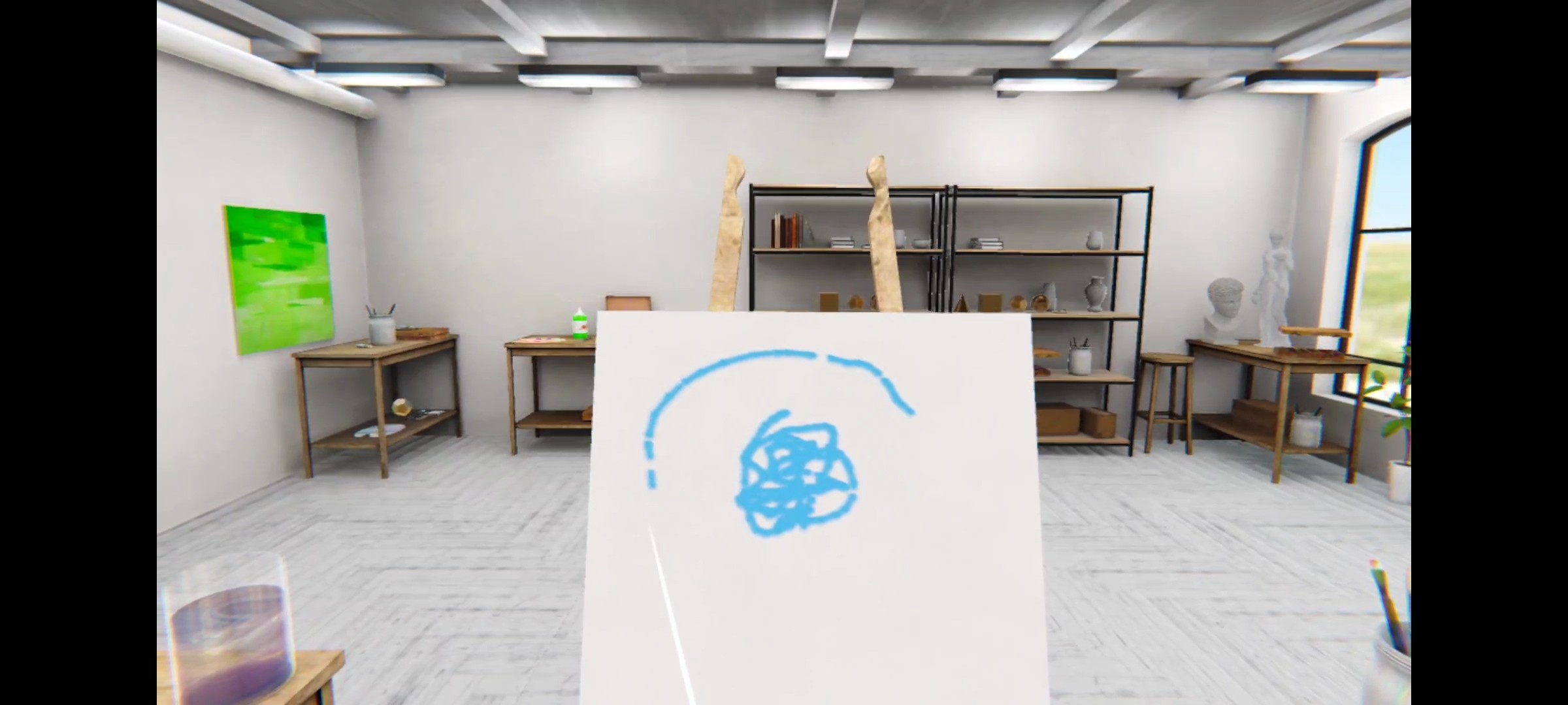 曼陀罗绘画VR案例场景截图3