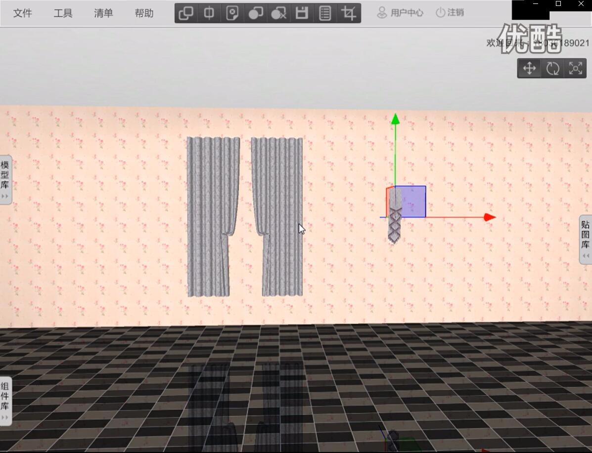 3D窗帘设计系统案例场景截图5